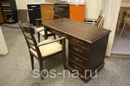 Стол письменный однотумбовый Брусно-М